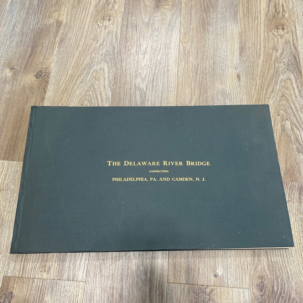 Delaware River Bridge Final Report 1927 Philadelphia Camden Engineering History